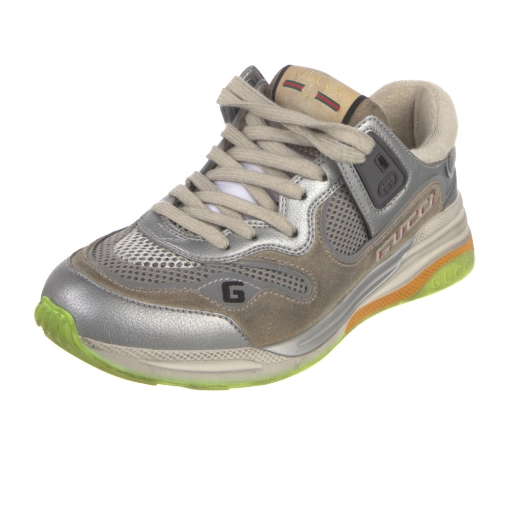 Gucci Ultraspace Leather Trainers - Picture 4 of 5